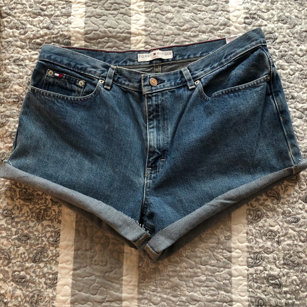 Tommy Hilfiger vintage jean shorts